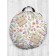 Pillow Sidushka "Tulips as a gift", decorative, d = 52 cm