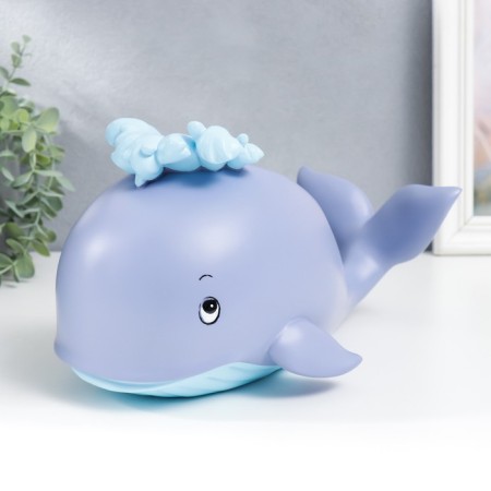 Souvenir Polystone stand for the bottle "Blue whale" 14.5x18x27 cm-2