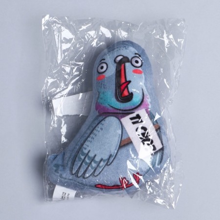 A toy for cats with mint "pigeon", 11.8 x 9.3 cm-8