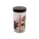 Ourssson 1 L storage capacity, 9.5 × 9.5 × 18 cm, dark nut