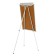 Flipchart magnetic marker, 70x100 cm, Calligrata Premium, in an enhanced aluminum profile, on a tripod