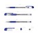 Gel pen Erichkrause G-Star Classic, node 0.5 mm, flu, blue