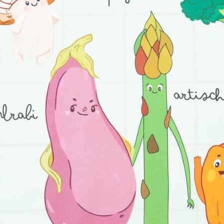 Ethel towel Funny Vegetables 40x73 cm, 100% cotton, sarzha 190 g/m2-2