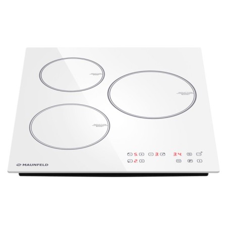 Maunfeld CVI453WH hobing surface, induction, 3 burners, sensor, white-1