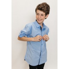 Surchachka upper for ISEE boys, height 146-152 cm, blue color