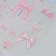 Plastic sticker "Bows and beads" mix 26.4x10.4 cm