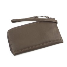 PR1061 PEDERNING on a zipper, department for coins/maps (3)/bill, color Tkorich. Shora 11.5x20x1.5cm