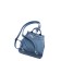 Bag-rugzak claim. Kozh, lightning, blue color
