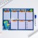 Schedule of Bravl in Space A4, reusable magnetic with marker