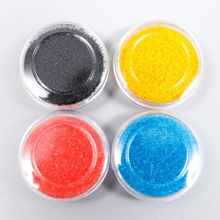 Microbier Glass "Hippie Glam" set 4 colors x10 g-1