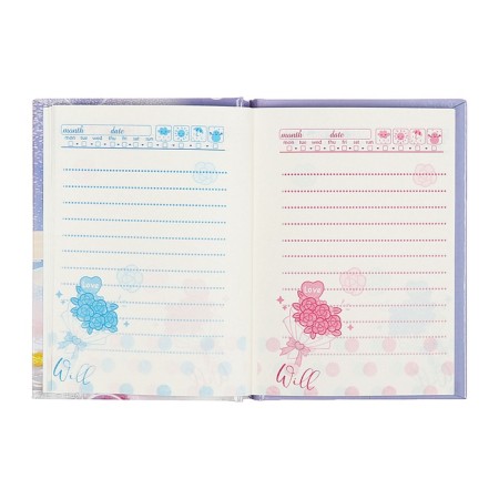 Gift notebook, 45 sheets, line, on the castle of the bear (16.3x12.7cm)-4