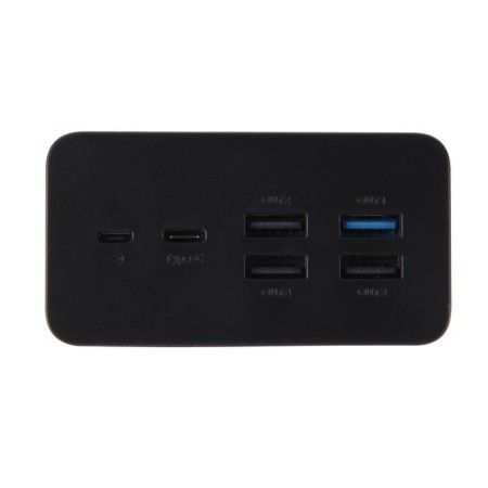External battery Perfeo Mountains PF_D0144, 40000 mAh, 4 USB, 3A, fast charging, black-5