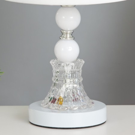 Table lamp "Roses" E27 220V BOOD with backlight, diodes 39.5x23x23 cm Risalux-3