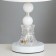 Table lamp "Roses" E27 220V BOOD with backlight, diodes 39.5x23x23 cm Risalux