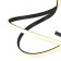 Ceiling chandelier Mantra Nur, LED, 4000LM, 2800K, 640 mm, brown color