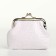 Women's wallet on the farmar, white color