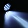 Battery -off flashlight, 9 x 7 cm, blue