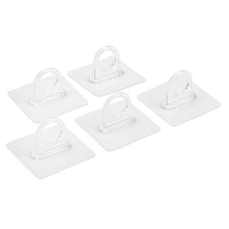 Holder with an adhesive surface of the tundra, d = 25 mm, 68x68 mm, transparent-12