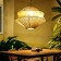 Ceiling Lamp from Rotan "Duo" 1x120W, E27, 50x50x40 cm