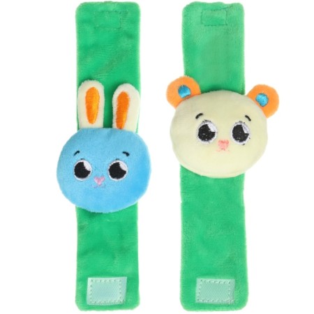 Gift set "rattles on pens and legs: animals", 4 pcs, crush me-6