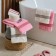 Trick Lovelife towel “Adagio” 30x50 cm, pink, 100% cotton 450 g/m2