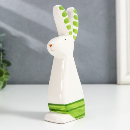 Souvenir Ceramics "Signor Bunny in Green Pants" 3.5x5x13 cm