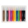 Glass paint stained glass application set 10 -ZV+2 Cher*11ml Junland, 12 tubes of templates 191759