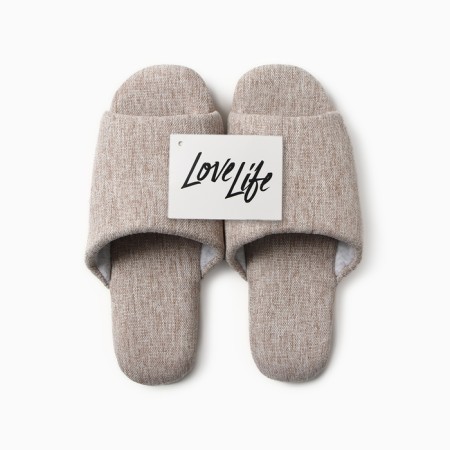 Women's slippers with an open nose eco size 40-41, beige-3