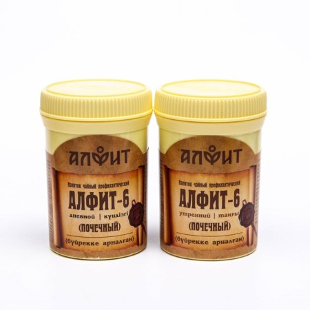 Tea drink Alfit-6 renal, 60 briquettes 2 g-2