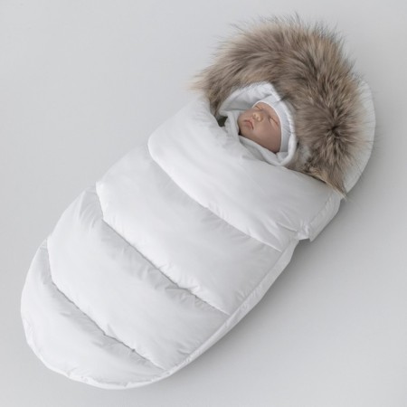 Set for discharge Winter Kinderlitto "Scandinavia", 5 items, height 56-62 cm, white color-2