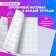 A set of object notebooks Calligrata TOP "Animals", 48 sheets, 12 items, with reference material, cover coated cardboard, matte lamination, selective UV-lame, offset block