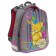 School backpack 36 x 28 x 16 cm, ergonomic back, stavia "bear", gray