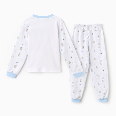 Pajama nursery, color, white/blue, height 104 cm (4g)-5