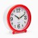 Clock - desktop an alarm clock, discrete move, 9 x 9 cm