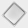 Gastrootiness 2/3 of stainless steel, 65 mm, 35.5 × 32.5 × 6.5 cm, thickness 0.8 mm