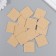 Adhesive tape double -sided "round craft" on a sheet of 4 pcs, set 60 pcs