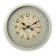 Wall clock, series: interior, "roses", smooth move, d-50 cm, 1 aa