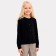 Cardigan for a girl school, black color, height 146 cm
