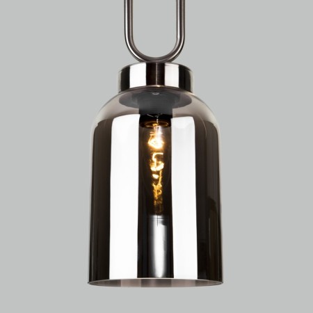 Suspended lamp with a glass ceiling FLOU, 40W, E27, 15x15 cm-3