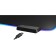 Defender Black XXL Light, Game, Game, 780x300x4 mm, backlight, black