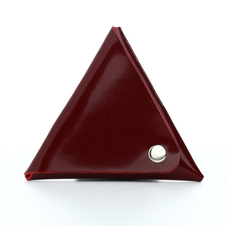 Monetnik on the button, Textura, burgundy color-1