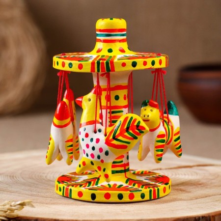 Filimonovskaya toy "Carousel"-2