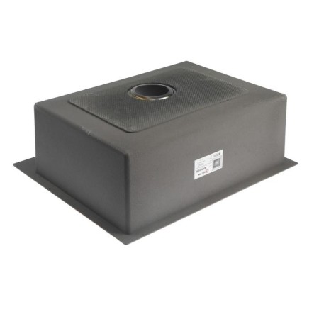 Kitchen sink Aflorn AF96050F, Sredal, S = 3.0 and 0.8 mm, 60x50x20 cm, siphon, graphite-3
