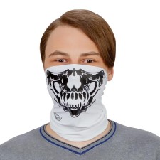 Lucosa Silk White Skull, P-019/2