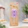 Candle for the cake "ice", number "8, lilac