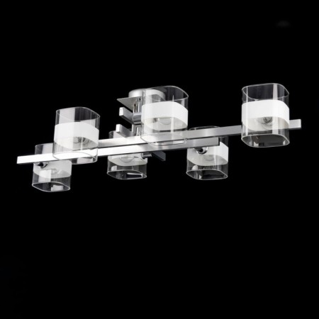 Ceiling Citilux “Virta” CL139260, 86x40x18.5 cm, 6x60W, E14, Gray color-25