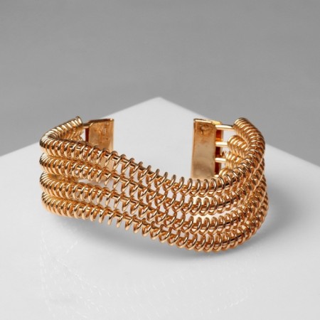 Bracelet Metal "Athena" screw, color gold-2