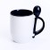 New Year's mug with a spoon "Miracle", 350 ml