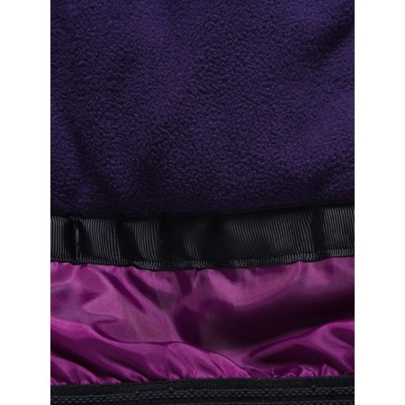 Ski costume for a girl, height 134 cm, purple color-13