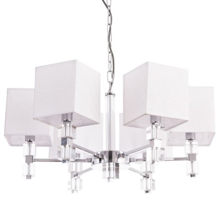North chandelier, 6x60W E14, color chrome